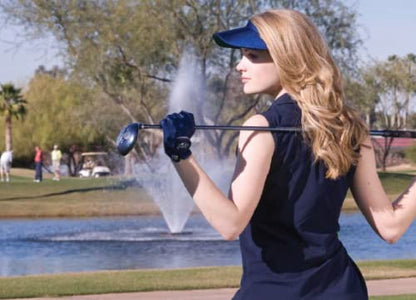 Visera Ajustable para Mujer, para Golf y Tenis, con protección UV 50, Visera para el Sol, ala Ancha Grande, 2017, con Forro Plateado