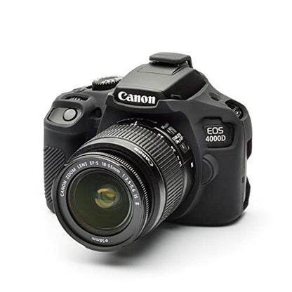 EasyCover Funda Protectora para Cámara Fotográfica Canon T6 / T7 / T100 Negro