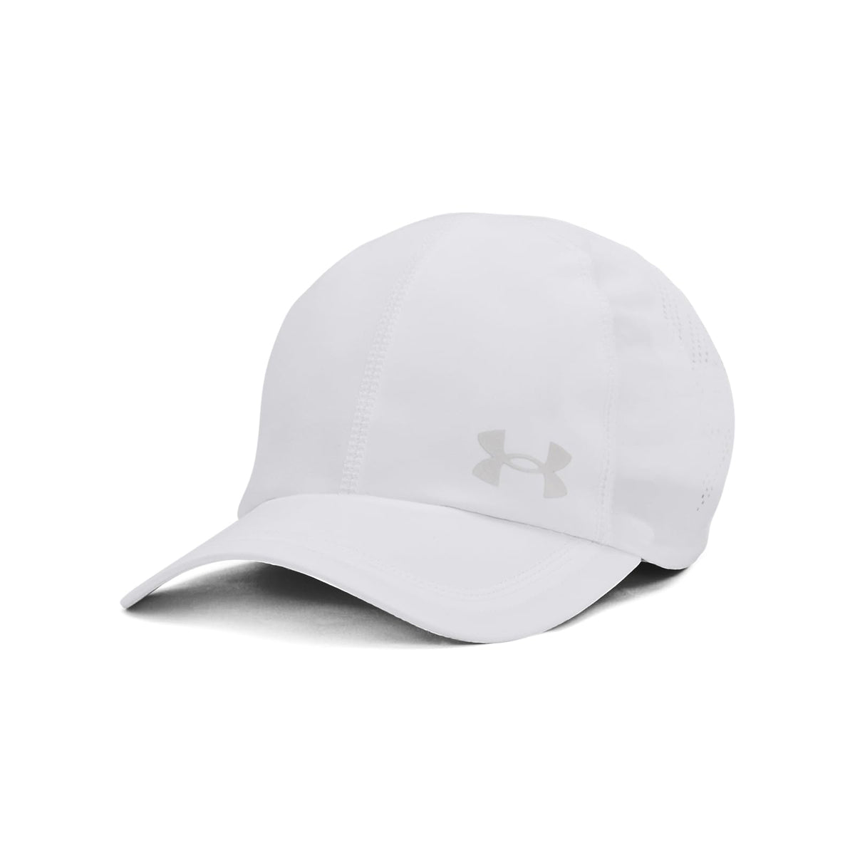Under Armour Sombrero Ajustable ISO-Chill Launch Run Sombrero para Hombre - Blanco - Talla Única