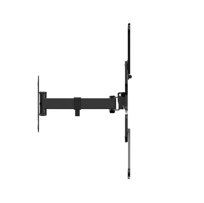 Naceb Technology - Soporte Articulado de Pared para Pantalla NA-0217 - Brazo Ajustable para Mejor Ángulo de Visión - 40x40 cm Negro