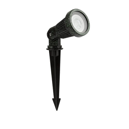 Tecnolite Lámpara con Estaca Jardín, Potencia Máx. 50 W, 1 Base GU10, IP44, IK06, No incluye foco