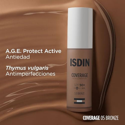 ISDIN COVERAGE 5 BRONZE SPF50 30ML