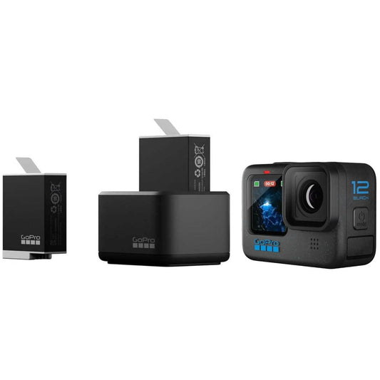 GoPro Cargador de batería Dual + 2 baterías Enduro (HERO12, HERO11, HERO10 y HERO9) - Accesorio Oficial