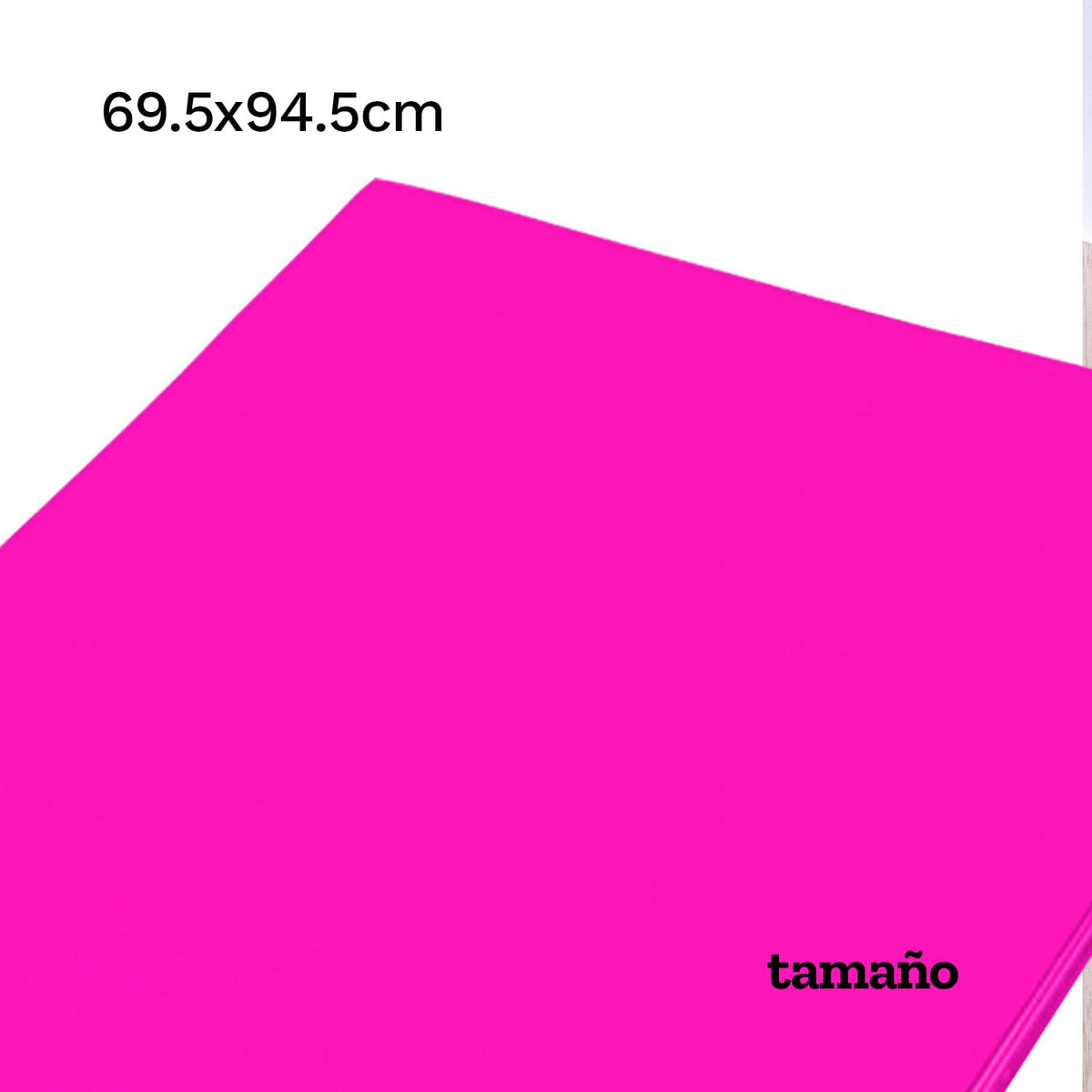 BARRILITO Foamy Pliego Fiusha. 10 pza. PLI076
