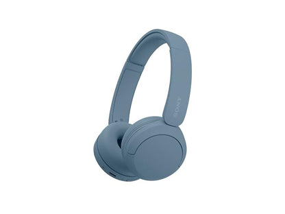 Sony Audífonos inalámbricos on-Ear WH-CH520 hasta 50 Horas de duración de batería, Azul (Versión Nacional)