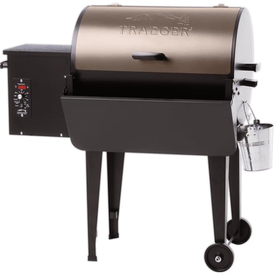 Traeger Grills BAC361 - Estante plegable para parrilla (compatible con Tailgater, Jr. Bronson)