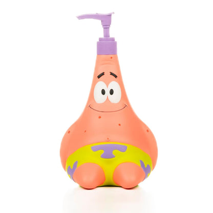 Spongebob Squarepants Patrick Star - Dispensador de jabón y loción/desinfectante de Manos, 13 onzas (Producto Oficial) de Franco Collectibles - Bob Esponja - Patrick Star