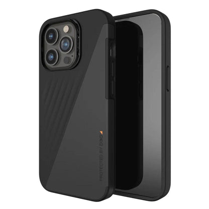 Gear4 Snap Case Funda para iPhone 13 Pro Compatible con MagSafe - Negro - - iPhone 13 Pro Max - Brooklyn Snap - Estuche