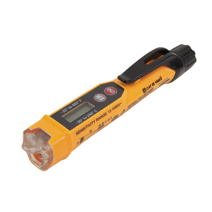 Klein Tools NCVT-6 Probador de Voltaje sin Contacto con Medidor de Distancia Láser - con termómetro infrarrojo