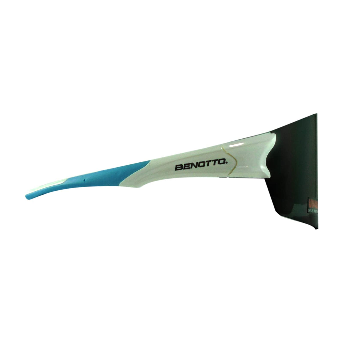 Lentes Benotto Blanco/Azul Mica: Negro S-17184B-D