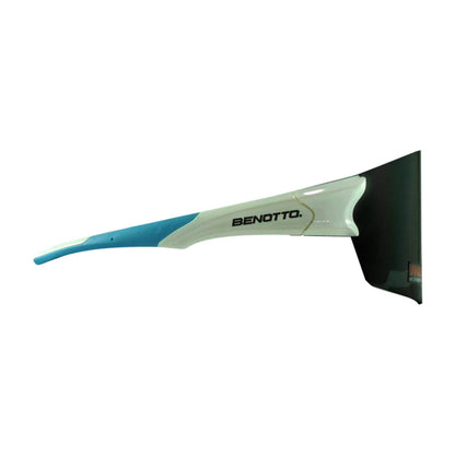 Lentes Benotto Blanco/Azul Mica: Negro S-17184B-D