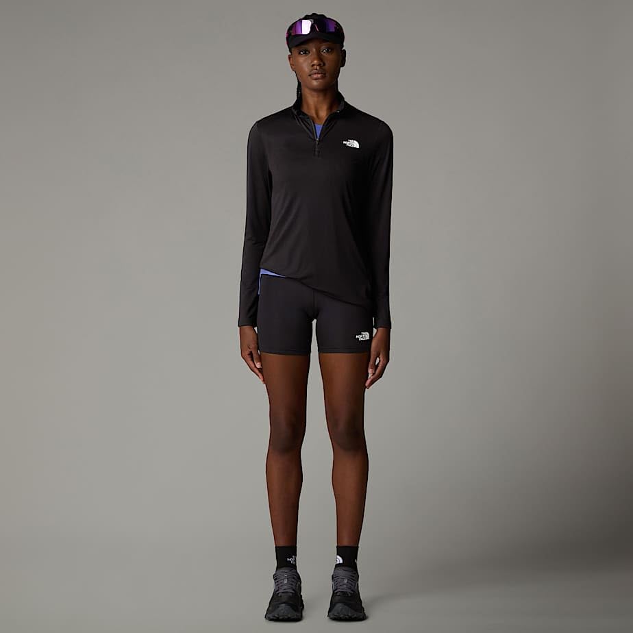 THE NORTH FACE W Flex 1/4 Zip tee Slim Camiseta Mujer
