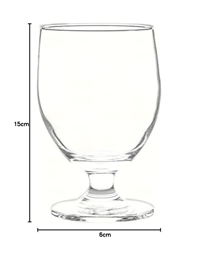 Toscana, Juego De 6 Vasos De Vidrio Para Cerveza 610 ml.