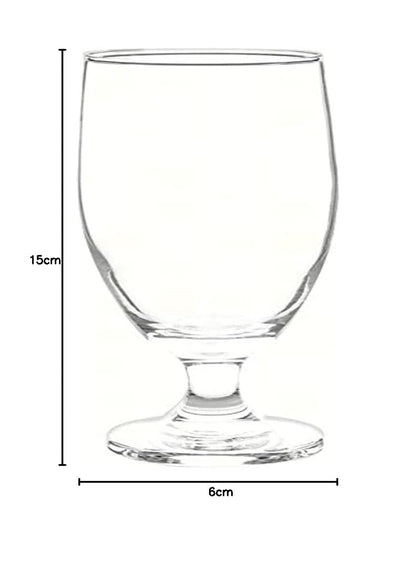 Toscana, Juego De 6 Vasos De Vidrio Para Cerveza 610 ml.