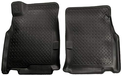Husky Liners - Revestimientos de Piso de Estilo clásico | Se Adapta a Toyota 4Runner 2003-2009, revestimientos de Piso Delantero, Negro, 2 Piezas | 35751