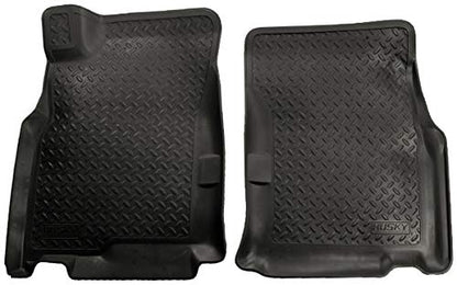 Husky Liners - Revestimientos de Piso de Estilo clásico | Se Adapta a Toyota 4Runner 2003-2009, revestimientos de Piso Delantero, Negro, 2 Piezas | 35751