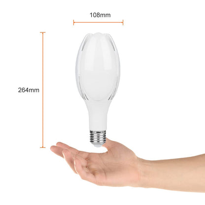 Tecnolite Foco LED 50 W LED-50W-E27/65, Base E27, Luz de Día 6500 K, 4500 lm, Blanco