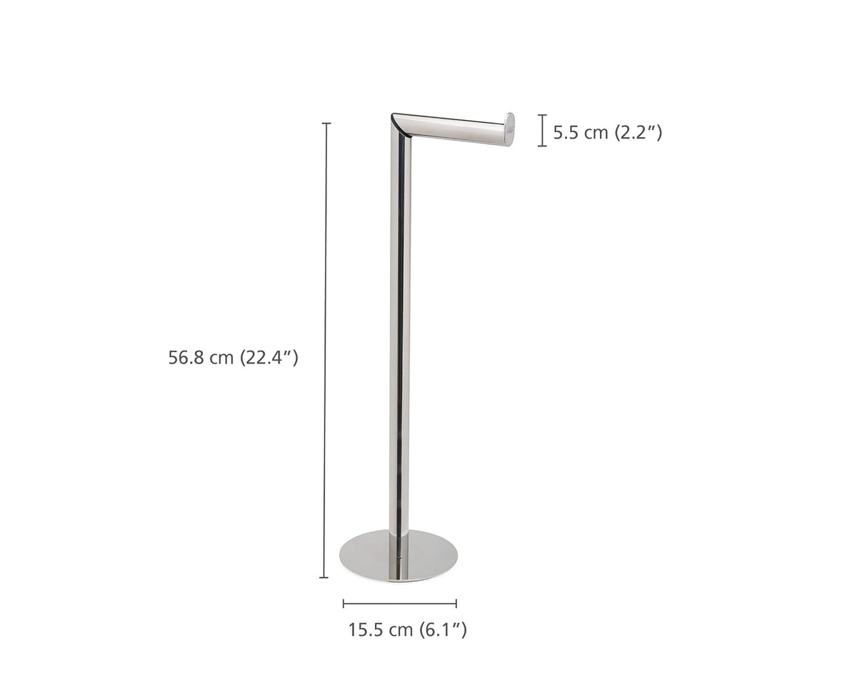 Joseph Joseph Soporte de Papel higiénico 2 en 1 Easystore Luxe