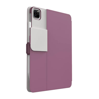 Speck - Funda para iPad Pro de 4ª generación de 11 Pulgadas, protección contra caídas y cámaras, Soporte Delgado de múltiples rangos, Soporte para lápices de Apple, fontanera/Manzana