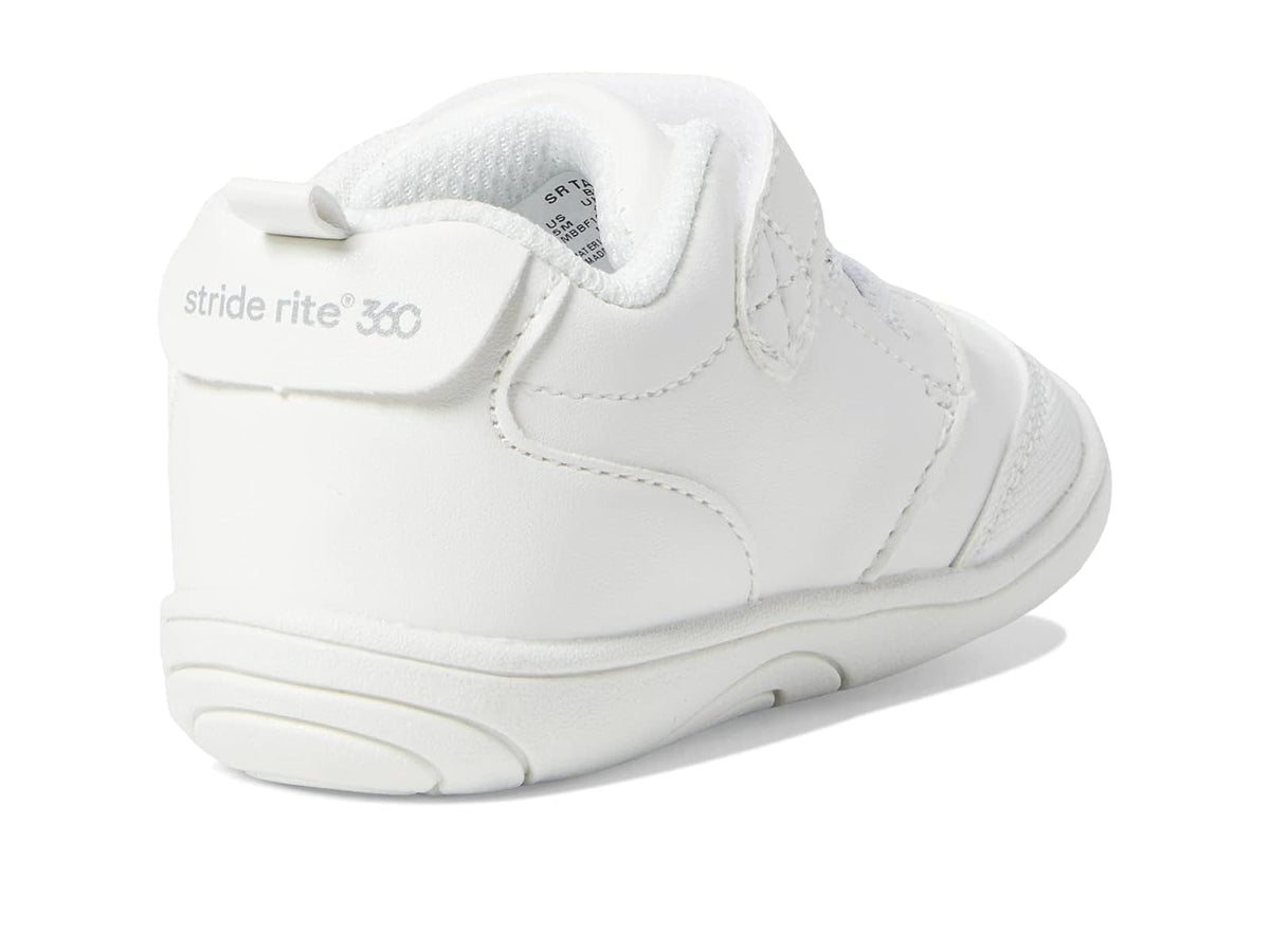 Stride Rite Baby Taye 2.0, Blanco, 6 Wide Toddler | Zapatos casuales