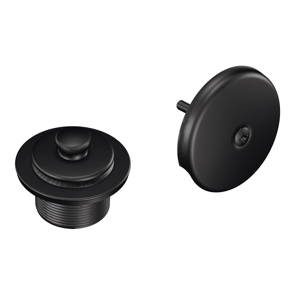 Moen T90331WR - Kit de desagüe para tina y ducha de hierro forjado con cubierta de desagüe de desbordamiento de tina, roscas de 1-1/2 pulgadas, T90331WR - Hierro forjado