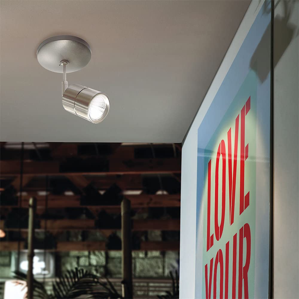 Tecnolite Lámpara Spot de Sobreponer Dirigible Potencia Máx. 50 W, Base GU10, Foco GU10 no incluido