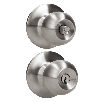 Lock 11POP Prolok Pomo Cilíndrico Bola Recamara, Acero Inoxidable