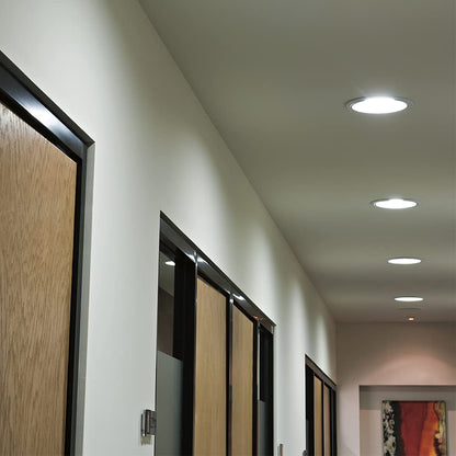 Tecnolite Lámpara LED Empotrado, Color Blanco, 9 W, Luz de Día 6 500 k, Downlight
