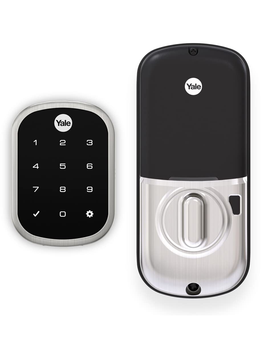 Yale cerradura inteligente digital assure yrd256 color plata.