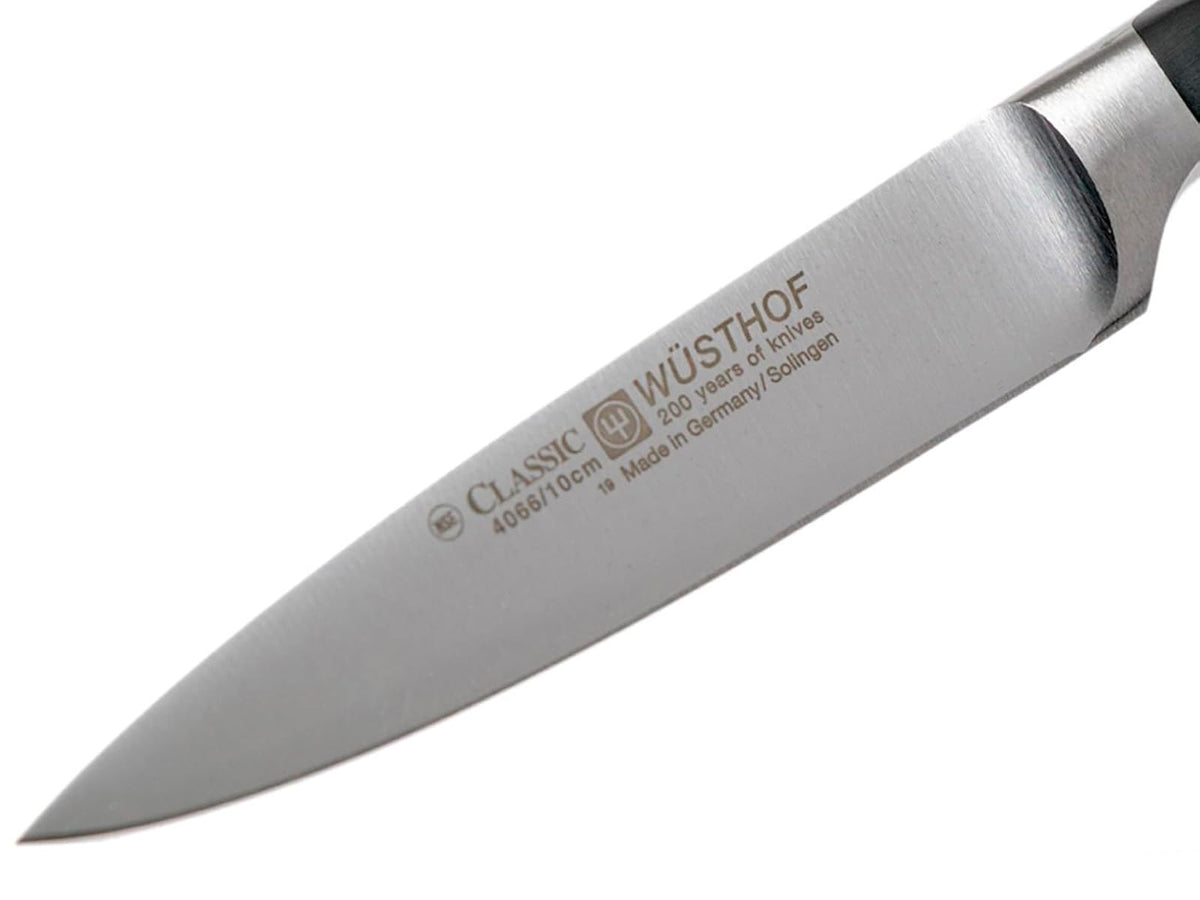 WÜSTHOF Classic - Cuchillo Para Pelar 4" (10 cm), Cuchillo Profesional, Fabricado en Alemania.