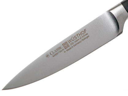 WÜSTHOF Classic - Cuchillo Para Pelar 4" (10 cm), Cuchillo Profesional, Fabricado en Alemania.