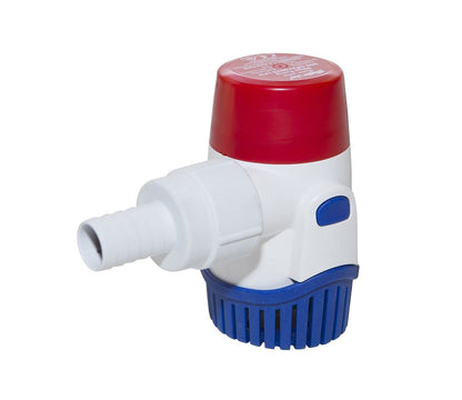 Rule 25da, Bomba De Sentina Estándar 12V Hombre, Beige, 500 GPH - 800 GPH - 12 V