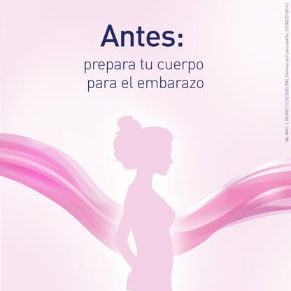 Elevit Embarazo y Lactancia, Multivitamínico con Ácido Fólico y Hierro, Ayuda el Sano Desarrollo de los Órganos de tu Bebe, Vitaminas para Mujer y Bebé, 30 Tabletas