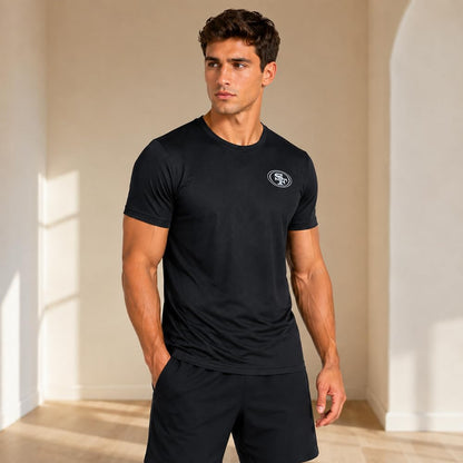 NFL Playera Deportiva San Francisco 49ers Negro para Hombre
