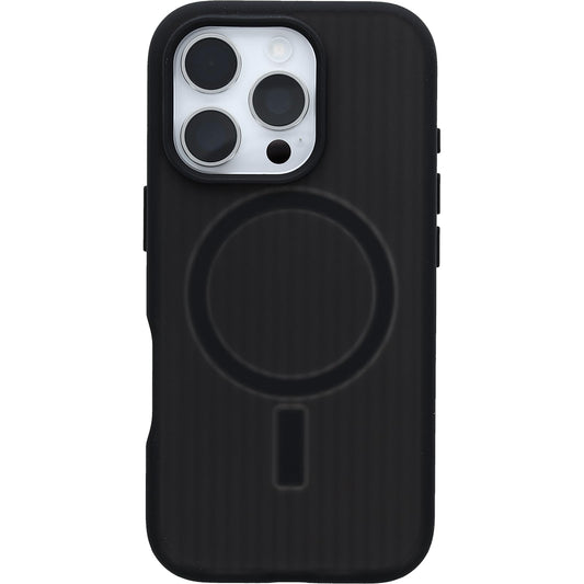 OtterBox iPhone 16 Pro MAX Symmetry Series Soft Touch para MagSafe - Dark Echo