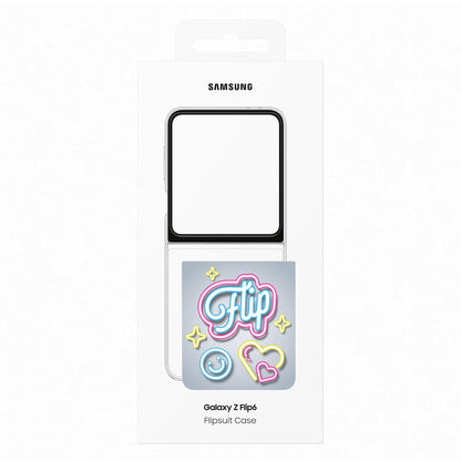 Samsung Galaxy Flip6 Flipsuit Case Color: Transparente