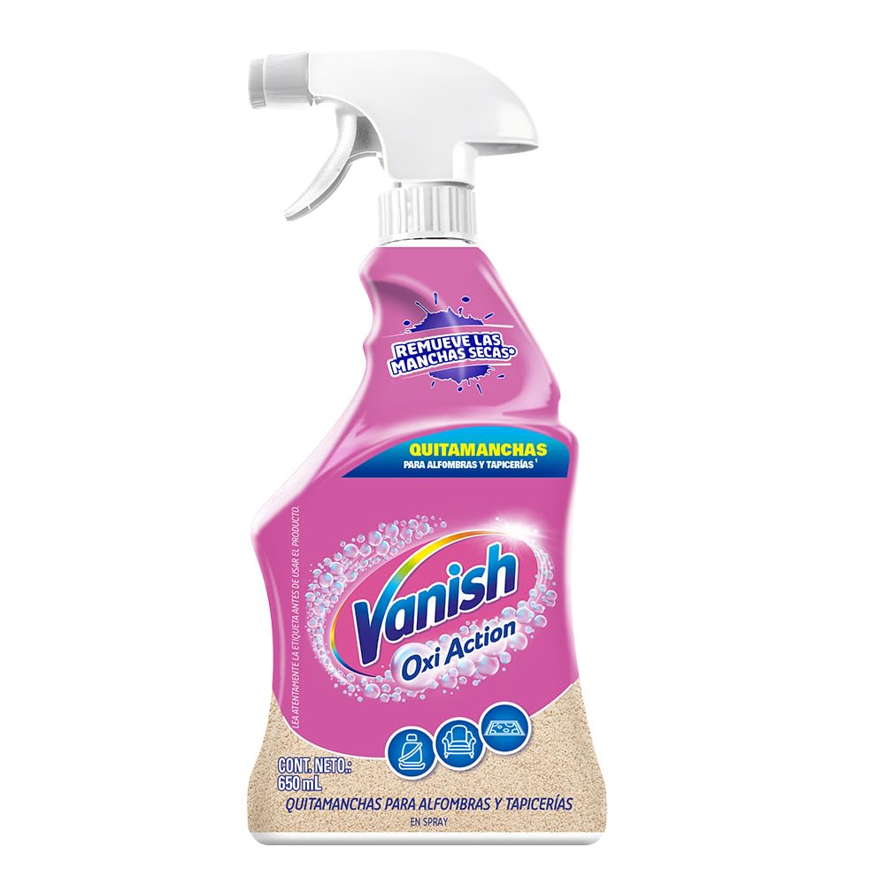 Vanish Quitamanchas para Alfombras, Tapicerías y más, 650ml
