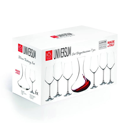 RCR 1580-955 Set de 7 Piezas de Cristal, Modelo Aria Universum, color Cristal