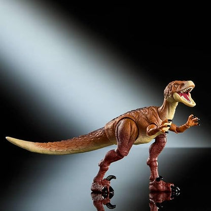 Jurassic World Hammond Collection Dinosaurio de Juguete Ornitholestes 8+ | Figura de dinosaurio de alta calidad con ojos realistas, 18 puntos de articulación y garras intercambiables, JKM91