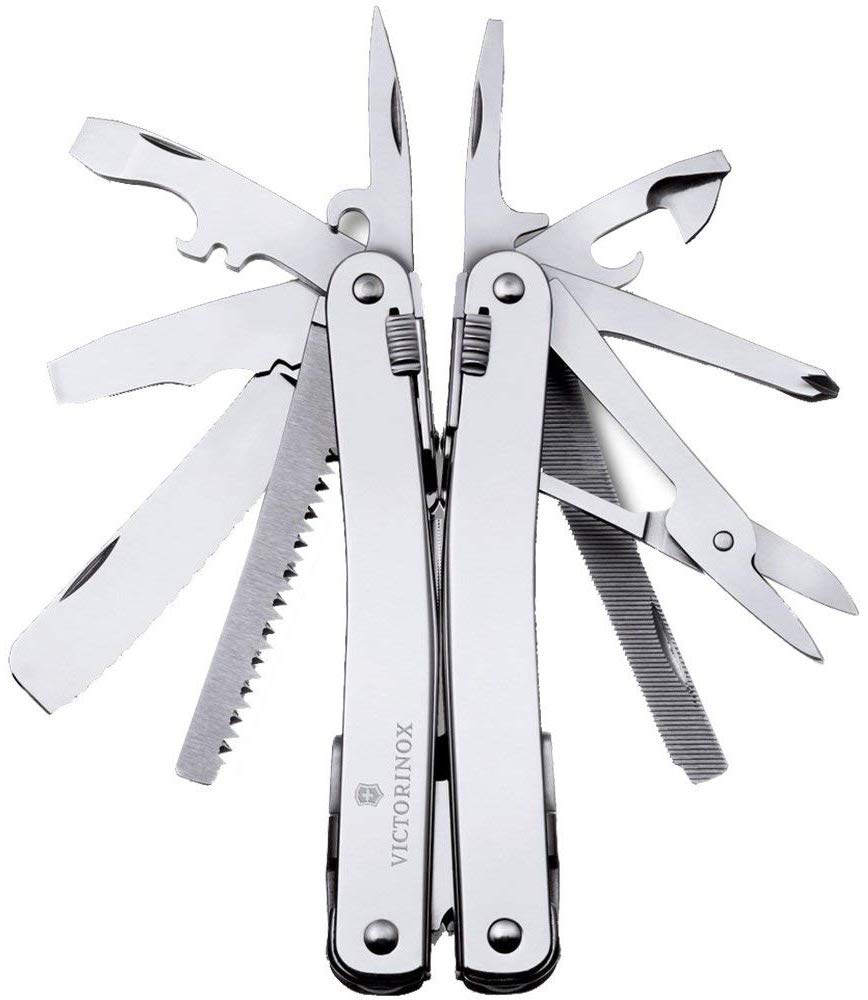 Victorinox Swisstool Spirit Funda de Nylon, Plata, 27 Usos