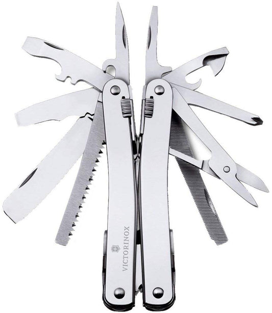 Victorinox Swisstool Spirit Funda de Nylon, Plata, 27 Usos