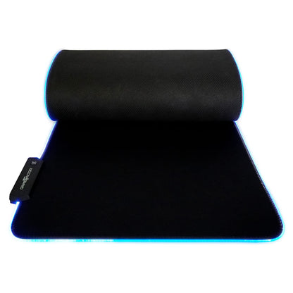 GAME FACTOR Mouse Pad Gamer RGB XL 80x30 MPG500 Tapete Microfibra Antideslizante