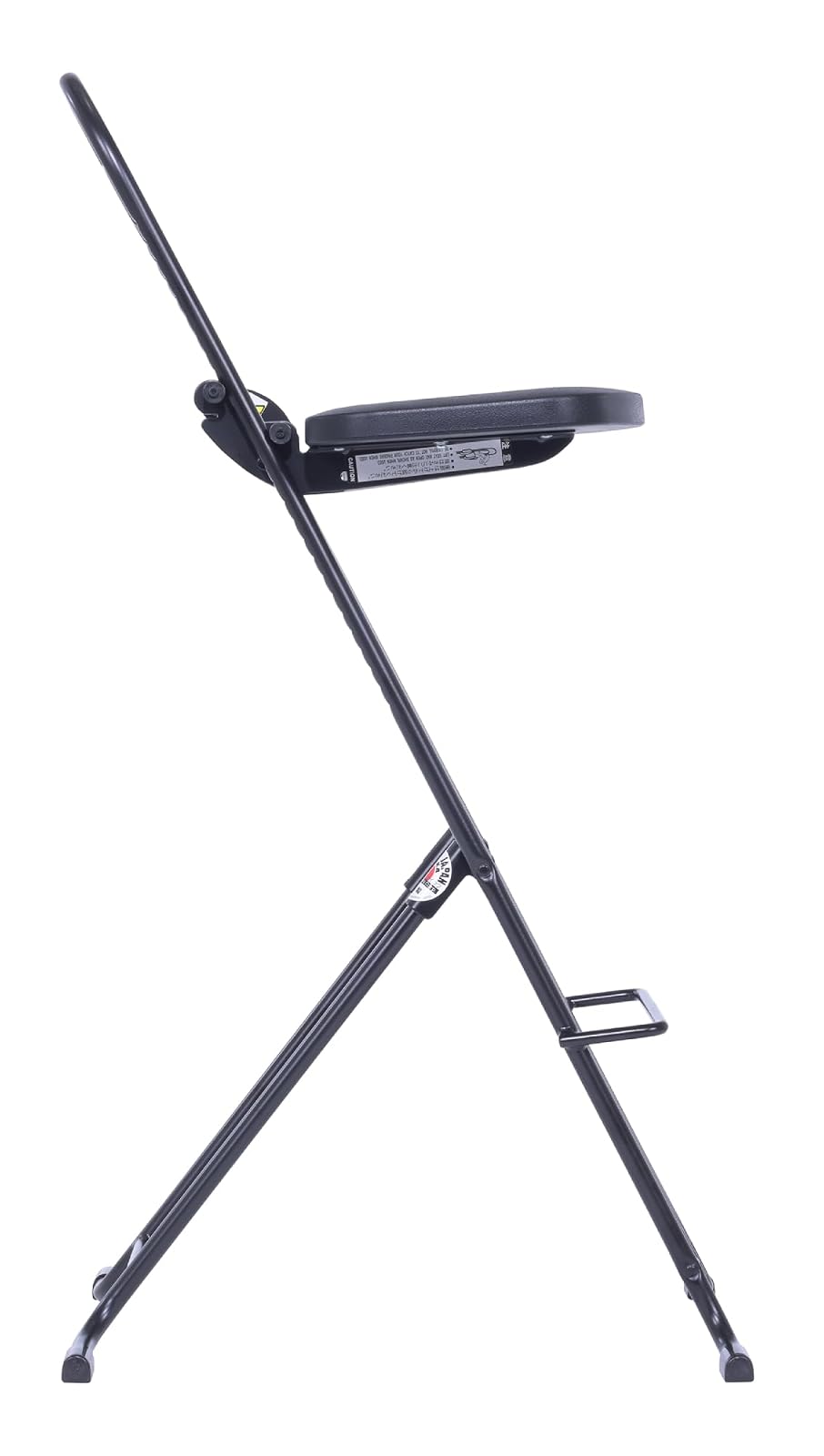 Vestil CPRO-800LP - Asiento ergonómico para trabajador/silla, 34.29 cm de ancho, 25.40 cm de profundidad, 136.08 kg Capacidad, 45.72 cm - 83.82 cm de altura
