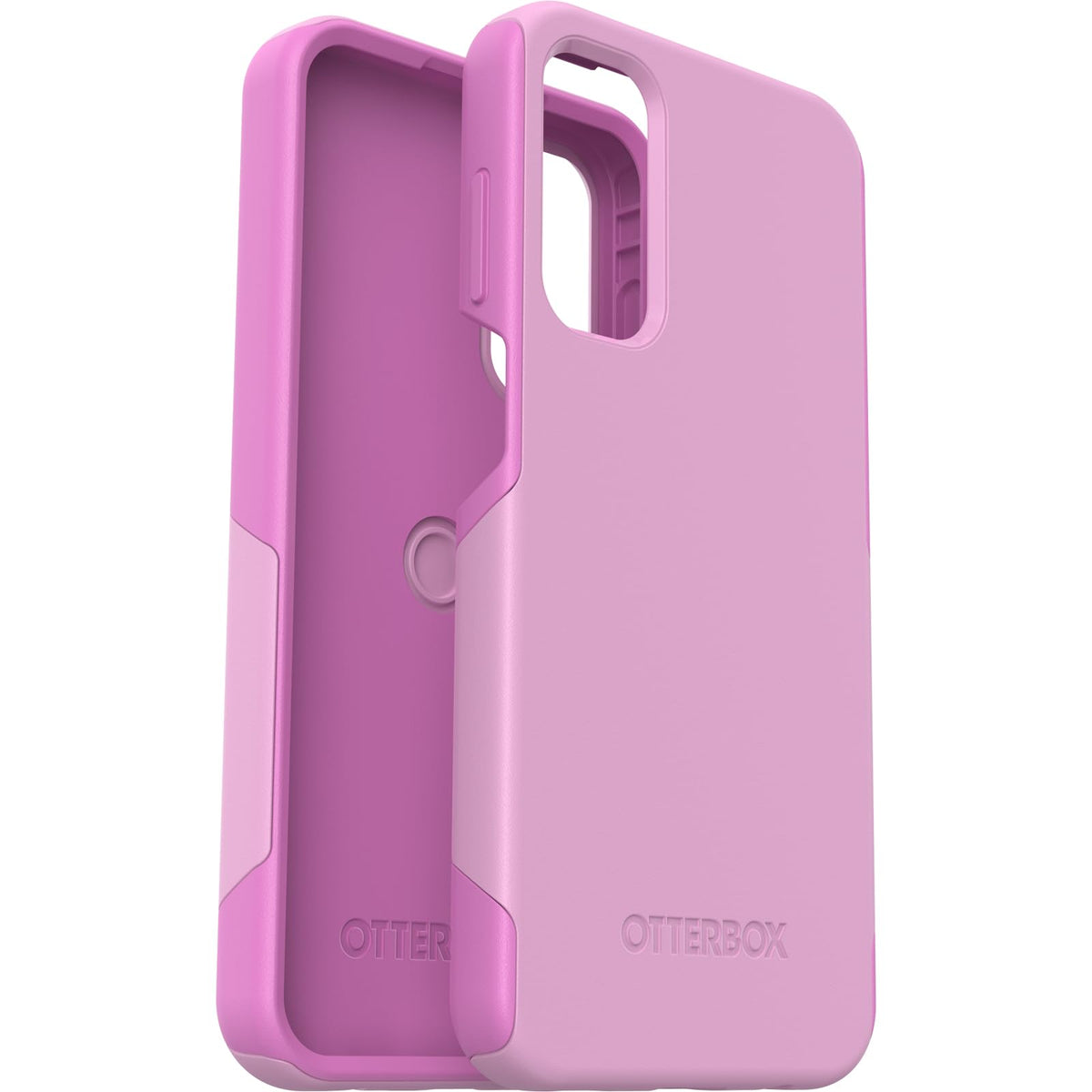 OtterBox - Funda para Samsung Galaxy A15 5G Commuter Series Lite - Run Wildflower (Rosa), Delgada y Resistente, Apta para el Bolsillo, con Acceso Abierto a Puertos y Altavoces (sin Cubiertas de
