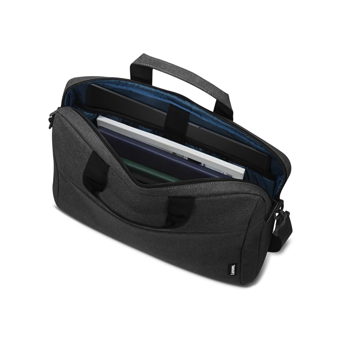 Lenovo T210 - Bolsa de hombro para portátil o tablet, tela elegante, duradera y repelente al agua