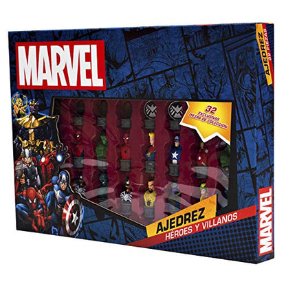 Novelty Corp Ajedrez 3D de coleccionable edicion especial Marvel