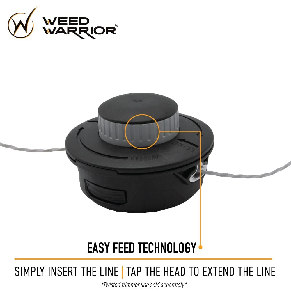 WEED WARRIOR Autowinder II - Cabezal de Repuesto para cortacésped de Ajuste Universal