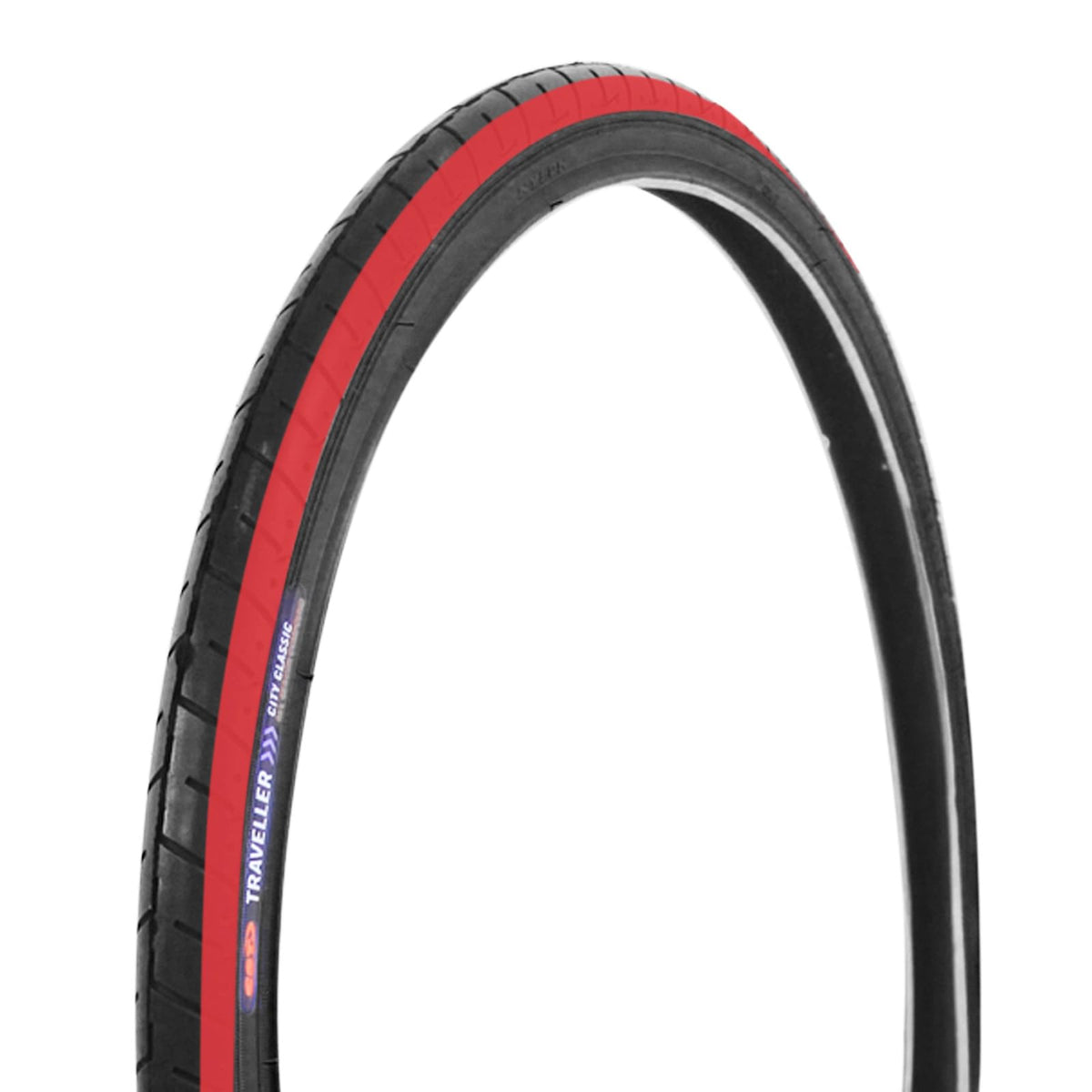 Llanta CST 26X1.50 (40-559) Traveller City Classic Tricolor Roja C917