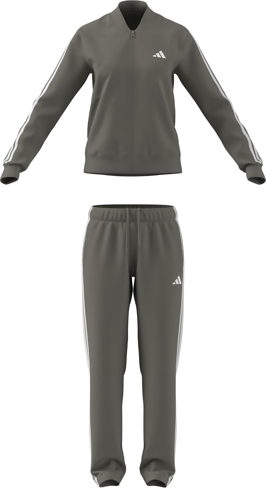 adidas Adidas Chamarra con Cierre Essentials Adidas Chamarra con Cierre Essentials Mujer