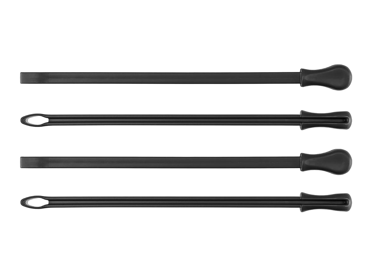 TEKTON - Organizador de llaves de cuervo de 3/8 pulgadas x 10 pulgadas (negro)